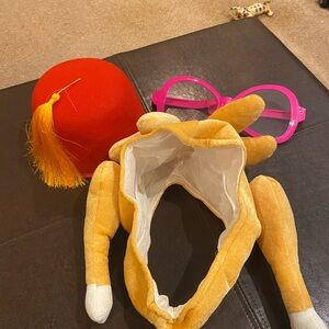 Friends Monica Inspired Turkey Head Costume